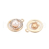 Alloy Rhinestone Pendants PALLOY-N176-81KCG-2