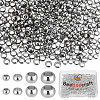Beebeecraft 800Pcs 4 Styles 304 Stainless Steel Spacer Beads STAS-BBC0001-37P-1
