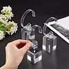 Olycraft Transparent Plastic Wrist Watch Display Holder ODIS-OC0001-40-3