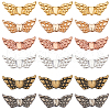 SUNNYCLUE 120Pcs 6 Colors Zinc Alloy Beads FIND-SC0011-82-1