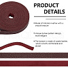 Flat Imitation Leather Cord OCOR-WH0086-69A-02-5
