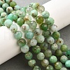 Natural Chrysoprase Beads Strands G-G259-D16-5mm-1