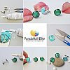 Transparent Glass Cabochons GGLA-PH0004-02-7