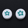 Handmade Polymer Clay Beads CLAY-N011-70-5