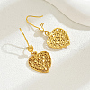Alloy Hollow Heart Hoop Earrings EV8985-5