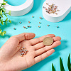  60Pcs 3 Colors Brass Beads KK-TA0001-59-5