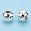 925 Sterling Silver Beads STER-S002-12-8mm-3