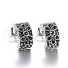 316 Surgical Stainless Steel Stud Earrings EJEW-H314-09AS-1