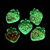 Luminous Transparent Resin Cabochons CRES-V001-02-3