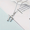 The Family Stainless Steel Pendant Necklaces FS-WG141A3-01-1