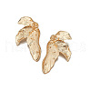 Flower Alloy Stud Earrings FS-WG95854-07-2