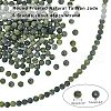 ARRICRAFT Round Frosted Natural TaiWan Jade Beads Strands G-AR0001-24-8