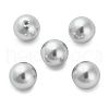 Baking Painted Pearlized Glass Pearl Round Beads X-HY-Q001-02A-04-1