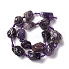 Natural Amethyst Beads Strands G-B024-14-2