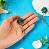 Glass Pendants PALLOY-TAC0114-10