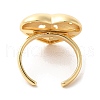 Brass Open Cuff Rings RJEW-P098-23G-3