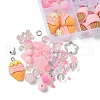 Glass with Transparent Acrylic Beads for DIY Mobile Phone Chain Making Kit DIY-FS0006-74A-3