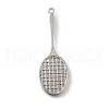 Alloy Sports Equipment Pendants PALLOY-R157-05P-04-1