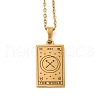 Tarot Theme 304 Stainless Steel Pendant Nacklaces For Women STAS-S128-02U-1