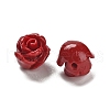Synthetic Coral Carved Beads CORA-H003-01B-18-2