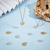 Beebeecraft 10Pcs 2 Colors Brass Pendants KK-BBC0016-17-4