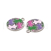 Alloy Enamel Pendants ENAM-J650-02P-02-4