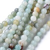 Natural Flower Amazonite Beads Strands G-D608-4mm-1