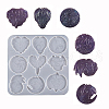 Flying Dragon DIY Silicone Pendant Molds AJEW-YWC0002-02A-1