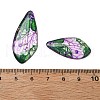 4Pcs Transparent Epoxy Resin Butterfly Wings Pendants RESI-C057-06B-3