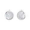 Non-Tarnish 201 Stainless Steel Pendants STAS-N098-234P-1