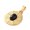 Natural Black Onyx(Dyed and Heated) Pendants STAS-C120-11G-07-2