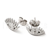 Non-Tarnish 304 Stainless Steel Stud Earring Finding STAS-E180-05P-2
