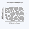 Carbon Steel Cutting Dies Stencils DIY-WH0309-396-6