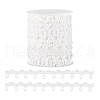   1Pc Polyester Elastic Button Looping Ribbons OCOR-PH0004-36B-7
