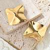 304 Stainless Steel Stud Earrings EJEW-Z084-11G-2