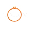 Plastic Round Embroidery Hoops PW-WGCAB85-02-1