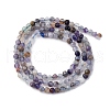 Natural Fluorite Beads Strands G-RM2025-A05-3mm-3