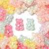 50Pcs Opaque Plating Acrylic Beads SACR-CJC0009-C-9