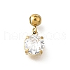 304 Stainless Steel Rhinestone Pendants STAS-H202-06G-1