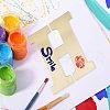 Letter Unfinished Wood Blank Cutouts DIY-ZX040-01H-3