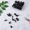 Gorgecraft 100Pcs Nylon Gauge Rivets FIND-GF0005-72A-4