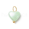 Imitation Pearl Acrylic Pendants PALLOY-JF03914-01-3