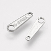 Tarnish Resistant 304 Stainless Steel Chain Tabs STAS-Q085-2