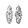 304 Stainless Steel Pendants STAS-U052-02D-P-1