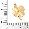 304 Stainless Steel Pendants STAS-C121-49C-G-3