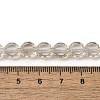 Electroplate Glass Beads Strands EGLA-L045-G-PL02-4