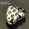 Brass Cubic Zirconia Pendants ZIRC-D007-1P-3