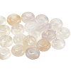 SOFPLATE 30Pcs Natural White Jade European Beads G-SP0001-01A-03-1