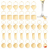 Acrylic Wine Glass Charms AJEW-GA00009-1