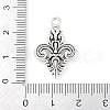 Tibetan Style Alloy Flower Pendants TIBEP-S291-22-RS-2